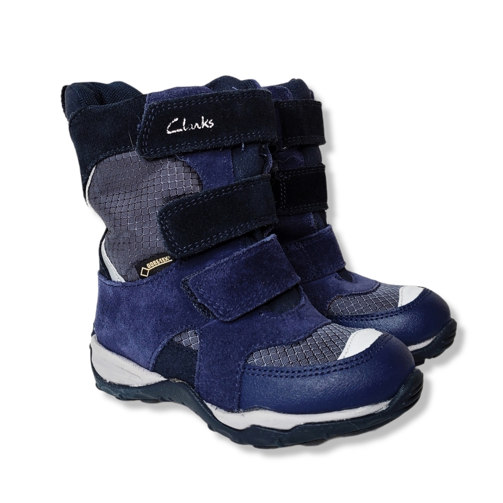 Clarks Sanice GTX Gore-Tex Snow Boots Kids Size 7